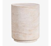 Table de chevet ronde Ø35 cm en ciment Darwys