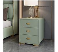Table de chevet simple et moderne en bois blanc, table de nuit légère de luxe pour chambre à coucher, table de chevet nordique tendance, 3 tiroirs, gris, chambre à coucher, salon, unité de rangement