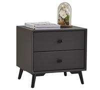 Table de chevet simple moderne légère en cuir souple de luxe petit appartement minimaliste chambre entière