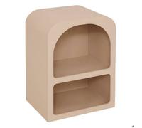 Table de chevet Soleya beige moyen 40x30cm - Atmosphera createur d'interieur