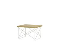 Table de chevet/table d'appoint Occasional Table LTR Châtaignier naturel/ Blanc