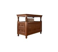 Table de Chevet Table d'appoint rétro en Bois for canapé, Meuble à thé for la Maison, Table for Le Salon Petite Table