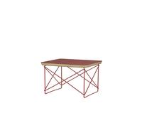 Table de Chevet/table D'appoint Vitra Occasional Table LTR, Couleur Brique Foncée/rouge Classique Eames