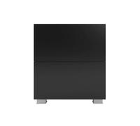 Table de chevet TONIO 2 tiroirs - Noir