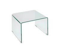 Table de chevet - Verre trempé courbé - SUZANA