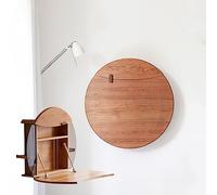 Table de coiffeuse murale pliable, bureau de maquillage extensible pour petite chambre ou dressing, solution d'économie d'espace