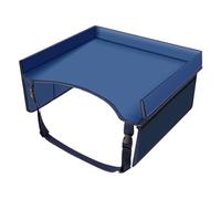 Table De Collations Portable Pour L'organisateur Pour Sièges, Station De Tour Pliable | Table De Voyage Pour Voyages En Voiture Avec Sac Jouet Et Ceinture De Sécurité Pour Le Divertissement Et