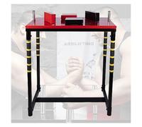 Table de Combat de Bras de Fer, équipement d'entraînement de Bras de Fer for Le Poignet, équipement de Gym à Domicile for l'entraînement des Bras, idéal for la Maison(Red)