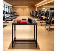 Table de compétition professionnelle standard avec repose-poignet réglable et coudières rembourrés, capacité de charge de 1000 kg, pour salle de sport, club, salle de sport, 90 x 65 x 100 cm
