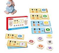 Table de Comptage avec les Doigts - Jeu pour Apprendre les Numéros - Manipulations Mathématiques Éducatives Matériel éducatif - Pour garçons, filles, enseignement parental, colonie d'été, maternelle