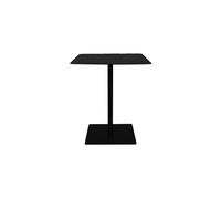 Table de comptoir en bois noir, table haute, 4 places, carrée - Dutchbone, Braza - 70x70x93 cm