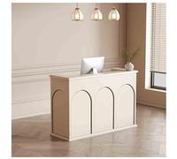 Table de comptoir moderne - Petit bureau de réception pour espaces limités Réception pour les magasins de proximité, bureaux et vente au détail - Design élégant et fonctionnel