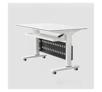 Table de conférence pliante portable avec roues pour les réunions et séminaires Meubles du centre des médias du bureau des affaires pour les séances de formation et les événements de formation (140 *