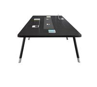 Table de conférence rectangulaire de Style Industriel - Bureau Moderne pour Salle de réunion avec Pieds en métal, 200 x 120 x 75 cm, idéal pour Les Bureaux, Les salles de réunion, Les sémina
