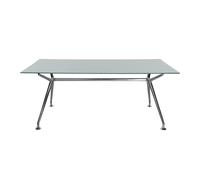 Table de conférence W-Table rectangulaire frame aluminium polished