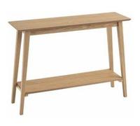 Table de console meuble d'entrée coloris naturel - Longueur 100 x Profondeur 30 x Hauteur 72 cm Naturel G