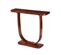 Table de Couloir, Console, Table d'entrée, Table de canapé Longue et étroite derrière Le canapé, Table Console, Table de canapé Vintage avec Base carrée épaisse, Table d'appoint étroite déco