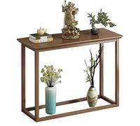 Table de Couloir, derrière la Table de canapé, Table Console étroite, Table d'entrée de Ferme avec étagères Ouvertes, Table d'appoint, Tables Consoles pour l'entrée, Table d'appoint d'allée