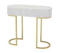 Table de Couloir, Table Console Mince, étagère, Table de canapé derrière la Table de canapé, Console, Table d'appoint de canapé en Dalle de Roche, Table Console Super étroite en Fer avec pla