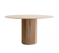 Table de Cuisine Moderne Table à Manger en Bois Massif, Table Ronde, Chinoise, Simple, de Discussion, Basse la Maison(S:100 * 75cm)