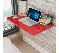 Table de cuisine murale pliable en bois DropLeaf - Économie d'espace - Établi flottant - Compact et pliable - Mesa pour petits espaces