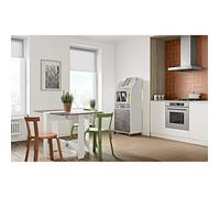 Table de cuisine pliante - Console Pliant - Blanc-Gris - 4 places - Style scandinave