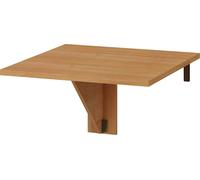 Table de cuisine pliante HOMI MINI cm 70x18-70x75h Chêne foncé