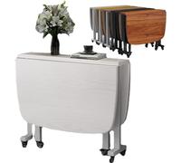Table de cuisine pliante pour salle à manger intérieure et extérieure, économise de l'espace et chaises pour le travail, les études, les études et la salle à manger