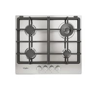 Whirlpool TGML 661 IX R Acier inoxydable Intégré 58 cm Gaz 4 zone(s)