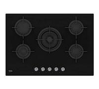 Beko HILW75222S Noir Intégré 75 cm Gaz 5 zone(s)