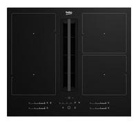 Table de cuisson > 60 cm 4 foyers dont 1 zone modulaire Direct Acces Noir Noir G