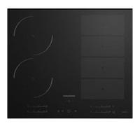 Grundig Table de cuisson à induction GIEI627479PN 60 cm - 2 foyers, 4 inducteurs, 9 niveaux, 7400 W