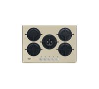 HOTPOINT HAGD72S/CH Piano De Cuisson Gaz 73 Cm 5 Foyers 9 Niveaux Champagne