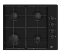 Beko HIGG 64123 SB plaque Noir Intégré 60 cm Gaz 4 zone(s)