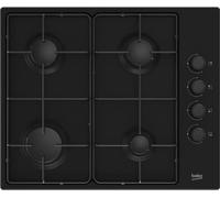 Table de cuisson a gaz - BEKO - 4 feux - 60 cm - HIGG64123SB