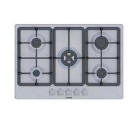 Table de cuisson a gaz - BOSCH Série 4 - 5 foyers - 52 x 75 x 4,5 cm - PGQ7B5K90 - Inox