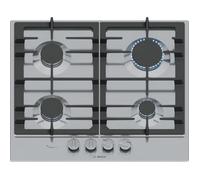 Bosch Serie 6 PCP6A5I90 plaque Acier inoxydable Intégré 58 cm Gaz 4 zone(s)