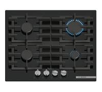 TABLE GAZ VERRE TREMPÉ, 60 CM, SER6, VERRE TREMPÉ, FONTE (INDIVIDUEL) A BOSCH - PPP6A6I40