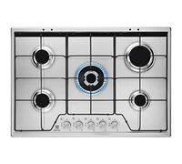 Electrolux Table de cuisson à gaz KGS 7534 SX 5 brûleurs Finition inoxydable 75 cm