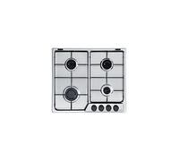 Table de cuisson à gaz encastrable 4 feux 60 cm De'Longhi FFA 46 ASV en acier inoxydable