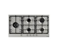 Foster Table de cuisson 7016032 90 cm acier inoxydable 5 feux grilles fonte