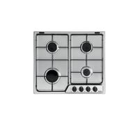 Table de cuisson à gaz encastrable DeLonghi YAF46 ASV Black Silver 4 brûleurs