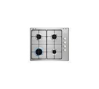 Table de cuisson à gaz encastrable EGS6404SX 4 brûleurs en acier inoxydable