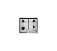 Table de cuisson à gaz encastrable en acier inoxydable EGS6424X, quatre brûleurs, grilles plates émaillées