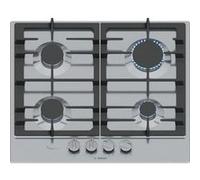 Bosch Serie 6 PCP6A5I90 plaque Acier inoxydable Intégré 58 cm Gaz 4 zone(s)