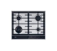 Table de Cuisson à Gaz Haier Série I-Move 4 4 Zones 9650W Argentée - HAHG6BF4TX Argent