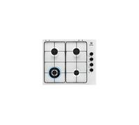 Table de cuisson à gaz triple couronne EGS6414W Blanc 60 cm