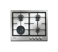 Whirlpool GMAL 6422/IXL Acier inoxydable Intégré 59 cm Gaz 4 zone(s)