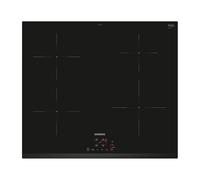 Siemens Table de cuisson à induction iQ100 EH631BEB6E 60 cm 4 foyers 7400W noir sans cadre