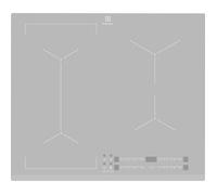 Table de cuisson induction ELECTROLUX EIV63440BS Argent Garantie 5 ANS GRATUITE